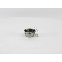 RVS voer/drinkbakjes met haken