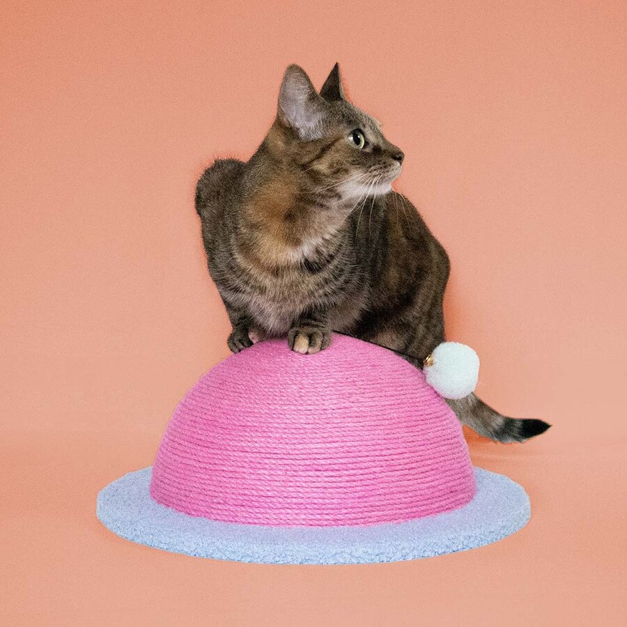 Krabelement Saturn Scratch | 40x40x17cm