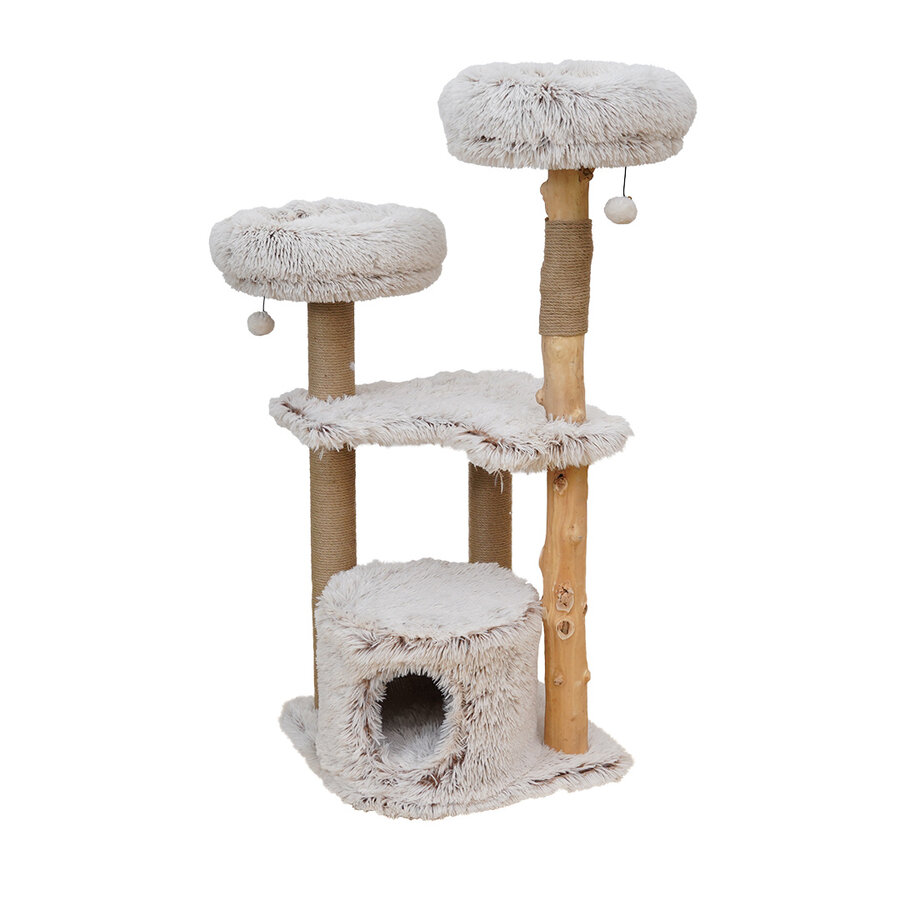 Krabpaal Marseille Long Hair Pluche | 49x49x122cm