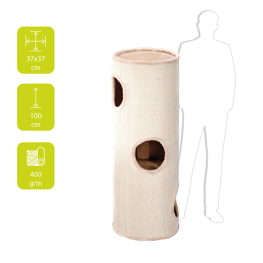 Krabpaal Trend Catdome Everlasttower 3-Level | 37x37x100cm
