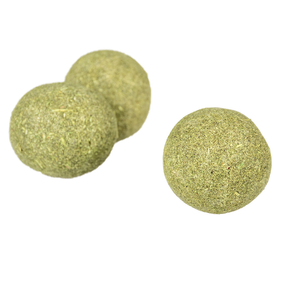 Catnip Ballen – onweerstaanbare kattenkruidballen, 3 stuks van 4 cm