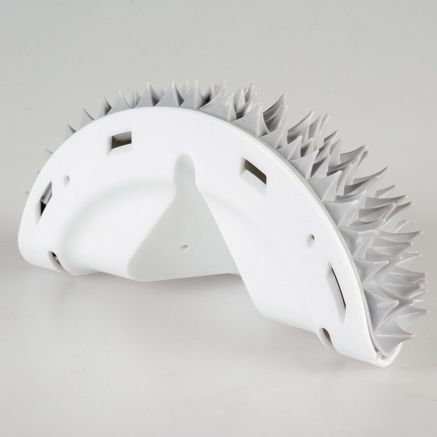 Hoek Stimulator voor Katten – multifunctionele borstel met catnipvakje en likmatfunctie