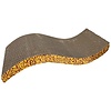 Krabbord S-vorm met Catnip - 54x21,5x11,5 cm
