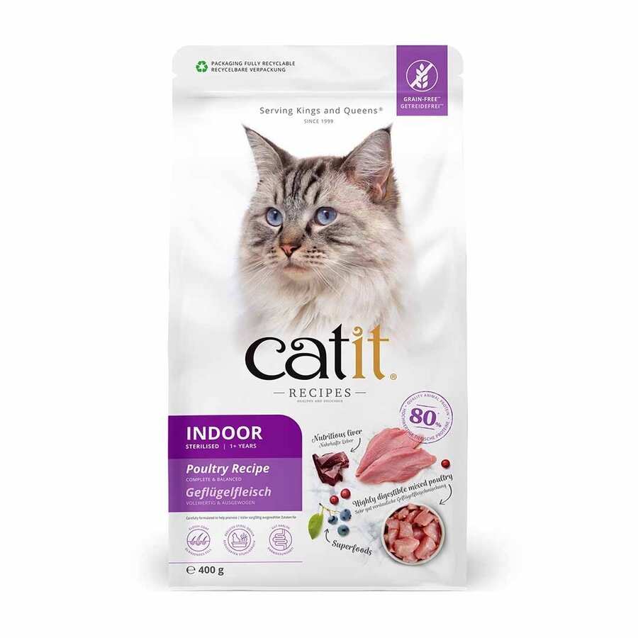CA Recipes Adult Indoor Cat - volledig droogvoer met gevogelte, vis en superfoods