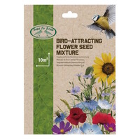 Vogelaantrekkend bloemmengsel - zaadmengsel van bloemen en kruiden die vogels en insecten aantrekken, 100 g voor 10 m²