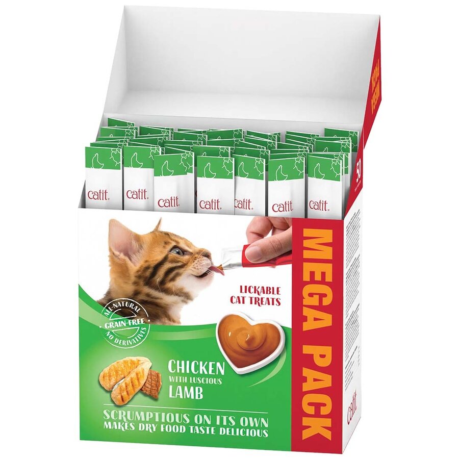 CA Creamy Kip & Lam - hydraterende kattensnack met natuurlijke ingrediënten