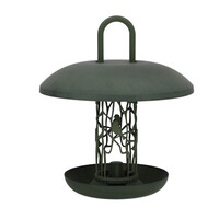 Gerecyclede vetbolsilo met schotel – duurzame houder voor vetbollen