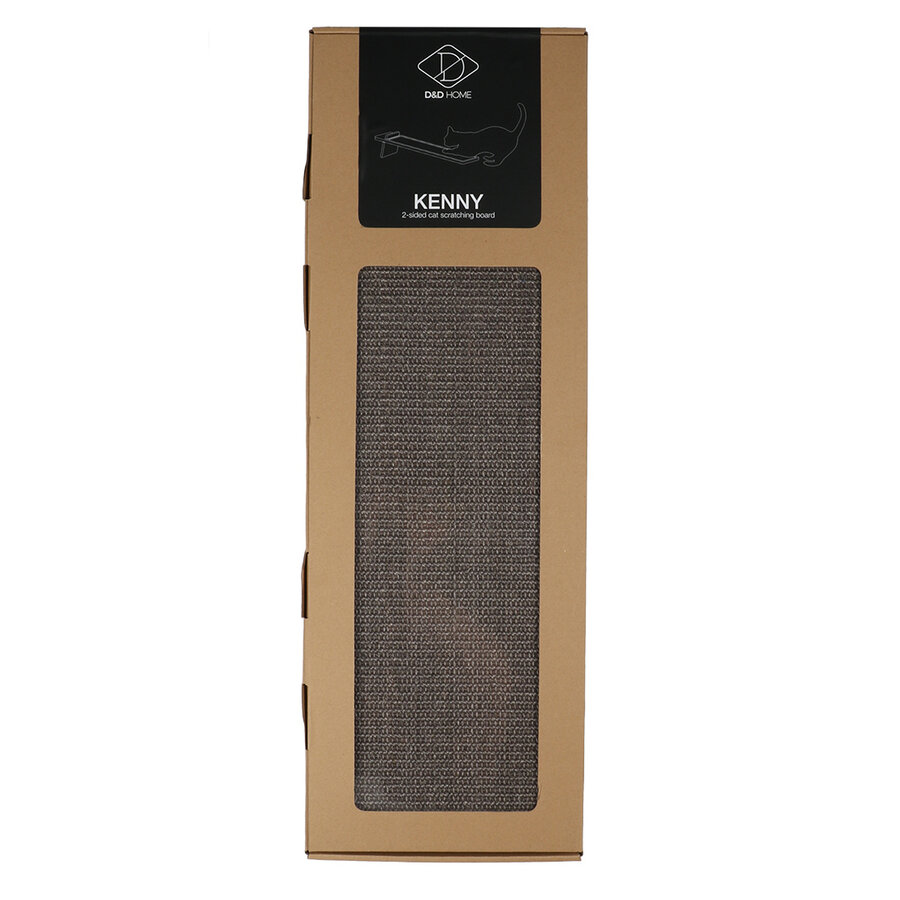 Kenny Scratchboard – krabplank met sisal en vilt voor nagelverzorging en geurafgifte – 75 × 25 × 18 cm