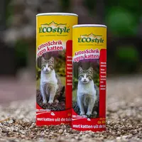 Kattenschrik korrels - waterbestendige geurkorrels met knoflookextract om katten diervriendelijk te verjagen