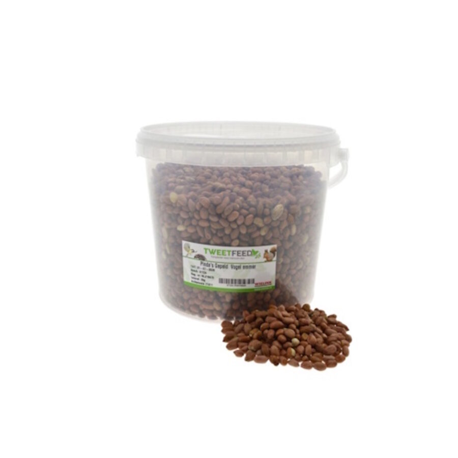 Pinda’s gepeld voor tuinvogels – energierijk vogelvoer in emmer 3 kg