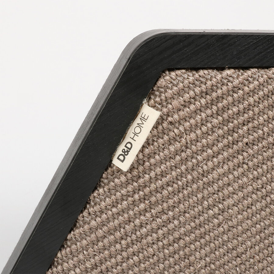 Melle Modulair Krabpaneel – stijlvol krabelement met sisal, uitbreidbaar tot complete krabwand – 30 × 48 × 2,5 cm