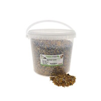 Strooivoer voor tuinvogels – complete mix van zaden in emmer 3,5 kg