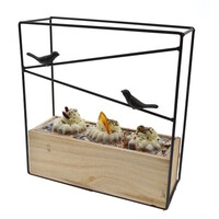 Vogeltaart met vogeltjes – voedzame vogeltraktatie in industriële kooi