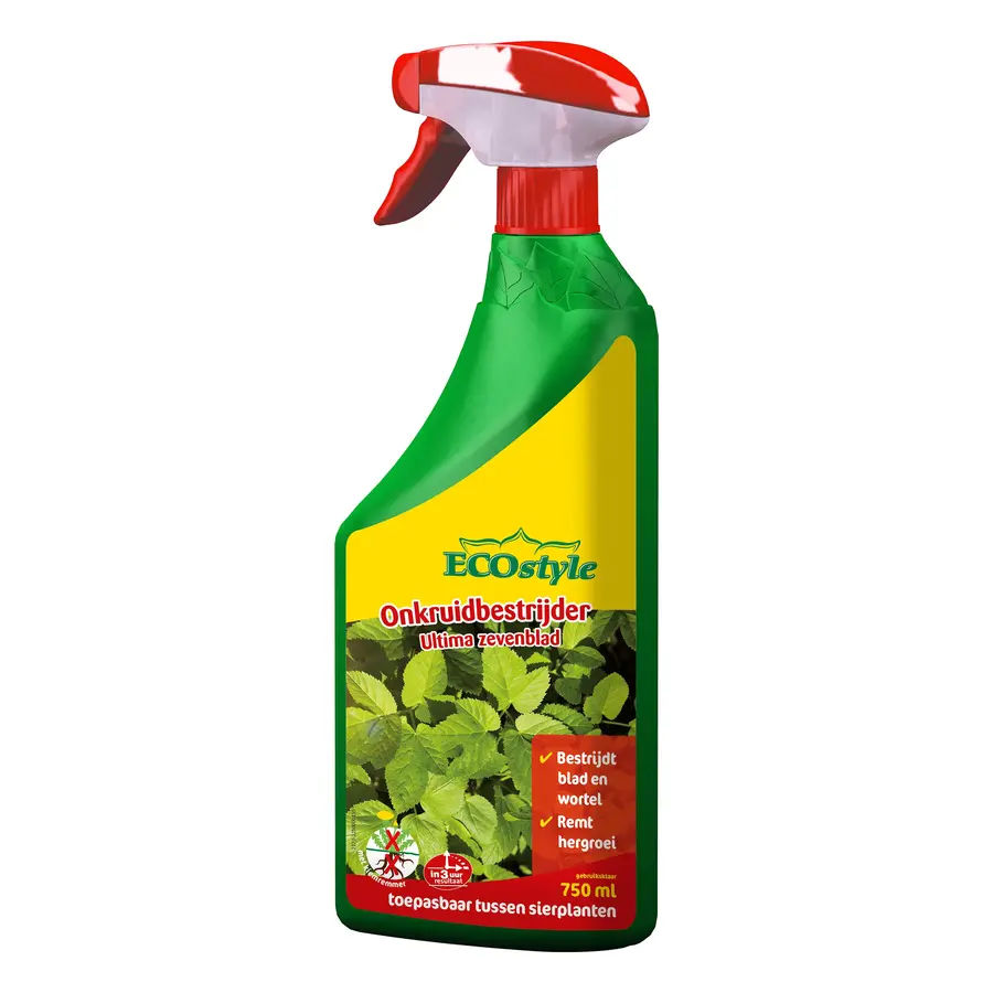 Onkruidbestrijder Ultima Zevenblad spray - snelle en effectieve bestrijding van hardnekkig zevenblad en andere onkruiden