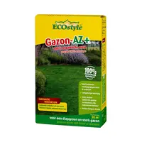 Gazon-AZ+ organische gazonmest - verrijkt met bacteriën, schimmels en protozoa voor een gezond en mosvrij gazon