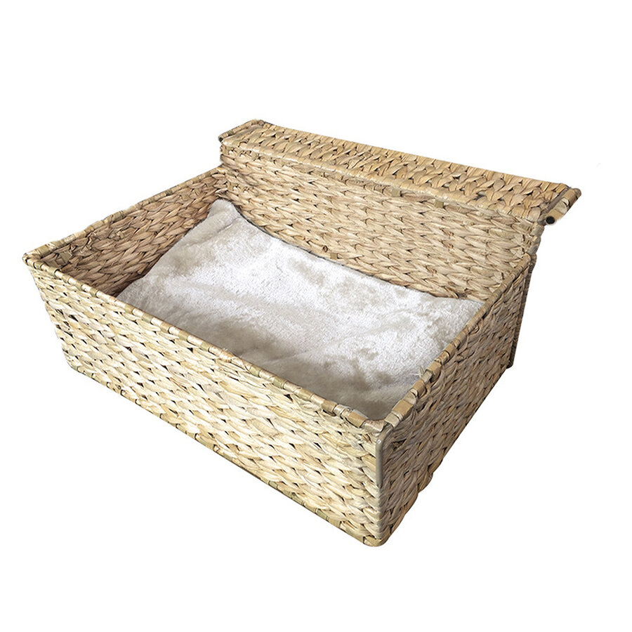 Radiator Bed Cloud Nine Water – design radiatorhangmand voor katten met kussen, 47 cm