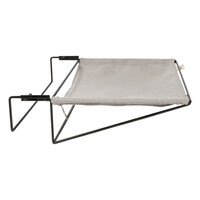 Bed- en radiatorhangmat "Bed- en Radiatorhangmat Oliver – multifunctionele kattenhangmat voor radiator of boxspring, 45 cm" | 45x35x10cm