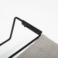 Bed- en radiatorhangmat "Bed- en Radiatorhangmat Oliver – multifunctionele kattenhangmat voor radiator of boxspring, 45 cm" | 45x35x10cm