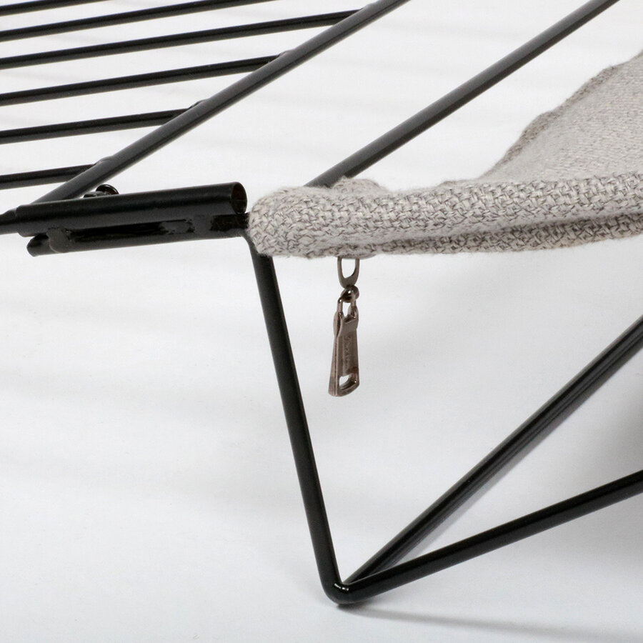 Bed- en radiatorhangmat "Bed- en Radiatorhangmat Oliver – multifunctionele kattenhangmat voor radiator of boxspring, 45 cm" | 45x35x10cm