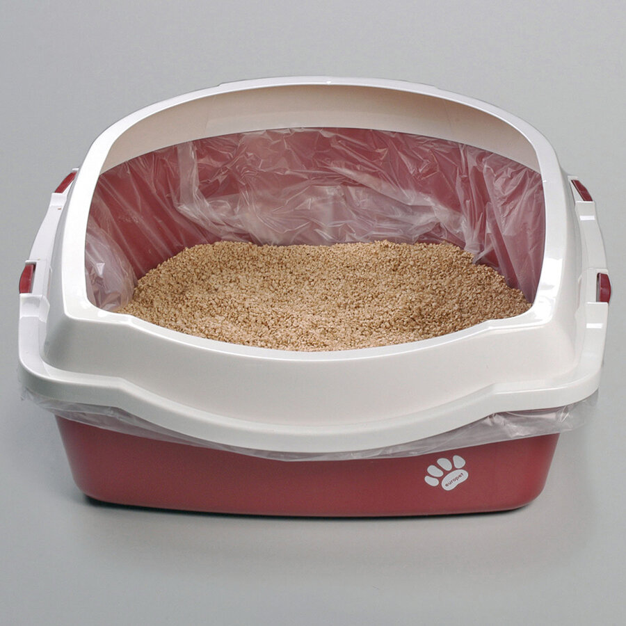 Hygiënische Easycat kattenbakzakken 10 stuks – 49,5×35 cm, geschikt voor kattentoiletten
