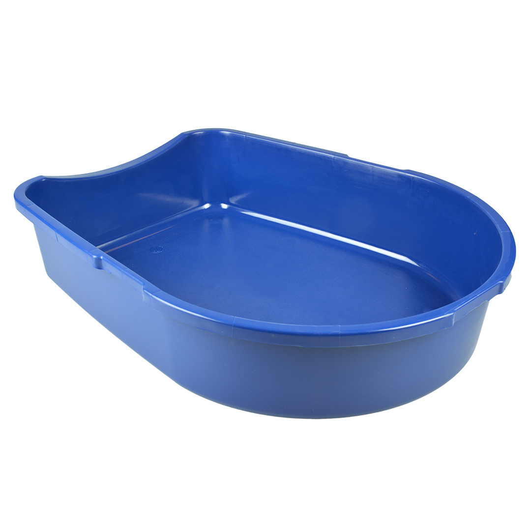 Ebi Reserve onderbak ‘	U’ voor  kattentoilet Eclips en Space 60 – blauw