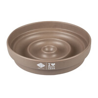 Keramische slow feeder “Druppel” – SUE voerbak 750 ml, vertraagt eettempo van katten