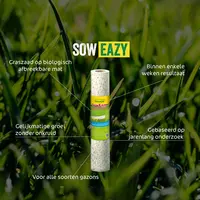 SowEazy Graszaad Inzaairol 10 m2 - Snel en makkelijk een dicht en groen gazon aanleggen