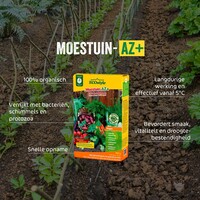 Moestuin-AZ+ - Organische moestuinmest met micro-organismen voor gezonde en smaakvolle groenten en kruiden