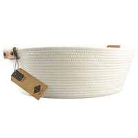 Kattenmand TRES van katoen touw – met omkeerbaar kussen, 57×57×20 cm, voor grote katten