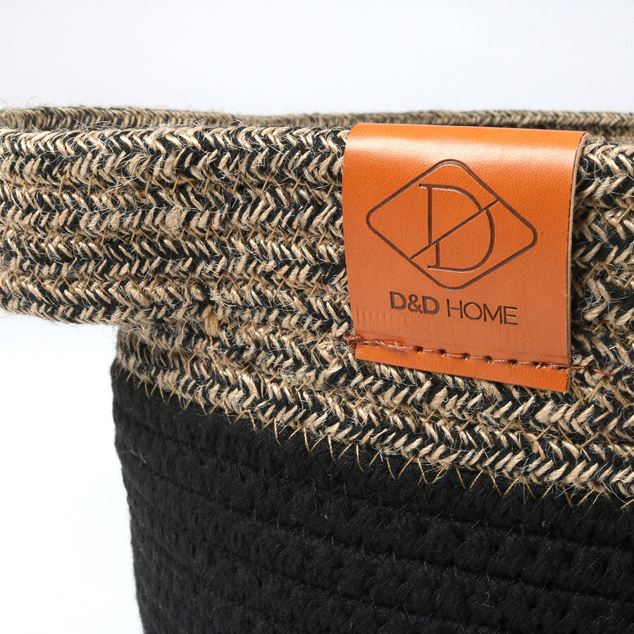 Kattenmand TOD van katoentouw met teddy kussen