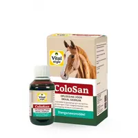 ColoSan - geregistreerd diergeneesmiddel voor ondersteuning bij koliek, gasophoping en verstopping bij paarden