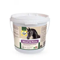 Hoef & Pees 4 kg - VITALstyle supplement met calcium en silicium voor hoefkwaliteit, pezen en bindweefsel bij paarden