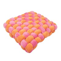 Kattenkussen Velvet Vibe – zacht gevlochten velours kussen 40x40x9,5 cm
