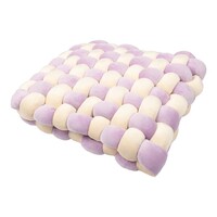Kattenkussen Velvet Vibe – zacht gevlochten velours kussen 40x40x9,5 cm