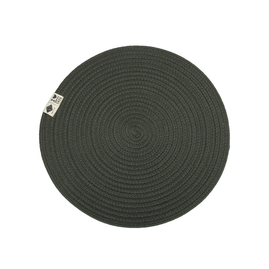 Placemat JILL – katoenen placemat voor voer- en drinkbakken, wasbaar en absorberend