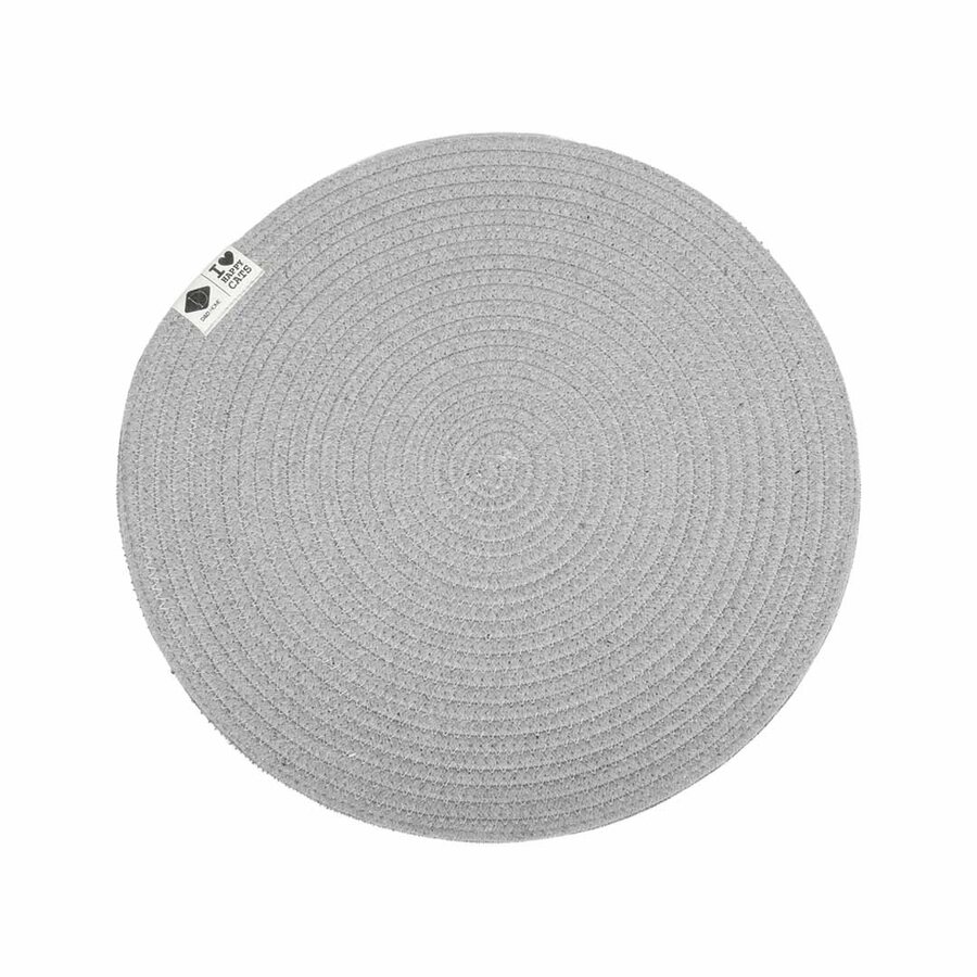 Placemat JILL – katoenen placemat voor voer- en drinkbakken, wasbaar en absorberend