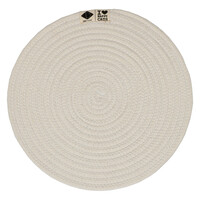 Placemat JILL – katoenen placemat voor voer- en drinkbakken, wasbaar en absorberend