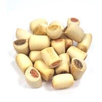 Mergpijp Mix hondensnack - knapperige koekjes met rund, zalm en kip, 400 g of 10 kg