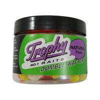 Dumbell Wafters Natural 7MM 70g - licht drijvend neutraal aas voor method feeder en witvistechnieken