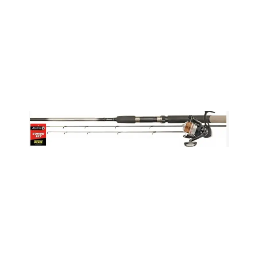 Comboset WP 240/2 + 3000RD - complete winkle picker hengelset met molen en nylon