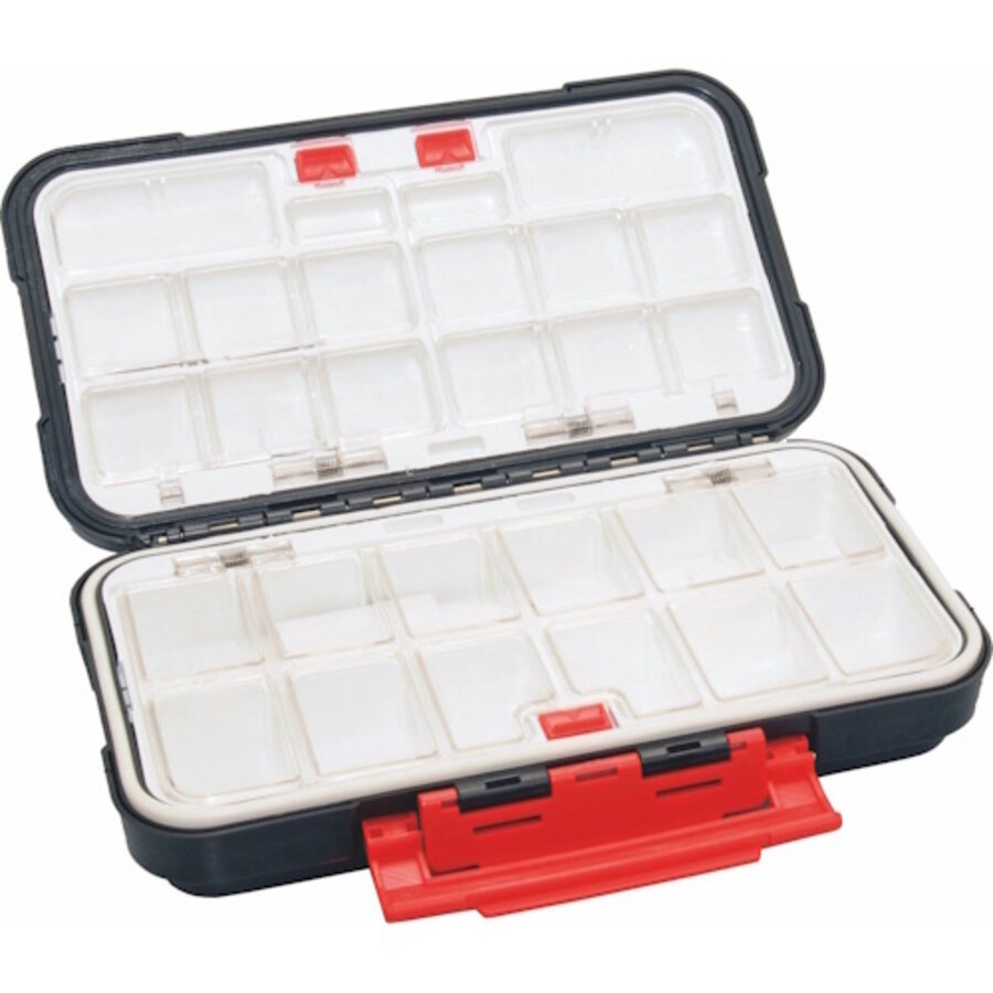Part Stocker Box Predox waterdichte opbergbox met veerdeksels voor kleine onderdelen