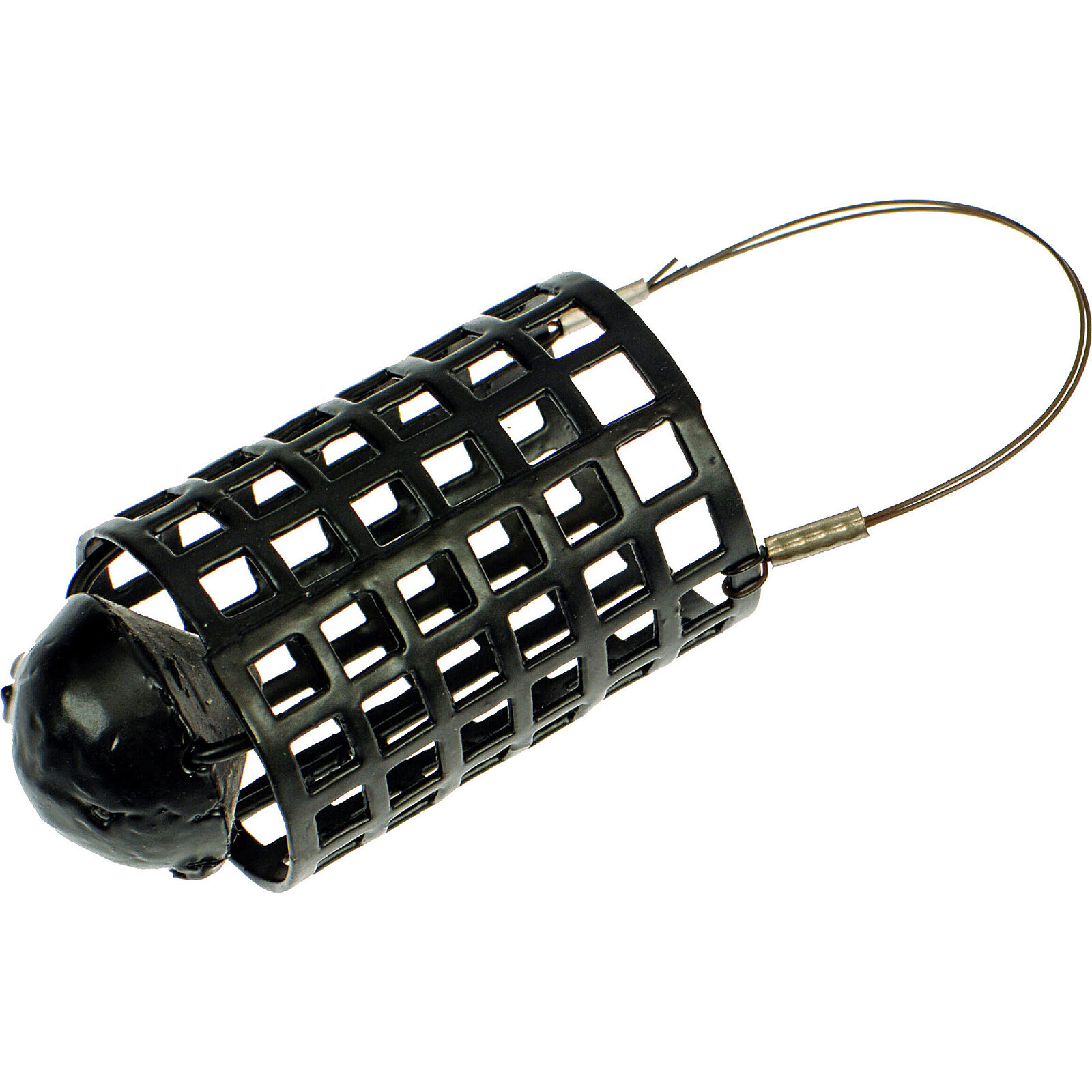 ALBATROS Speedkorf Black - aerodynamische metalen voerkorf met gecentreerde loodkop 30GR