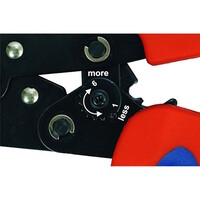 Crimping Tool DLX 20 cm - multifunctionele tang van carbonstaal met antislipgrepen