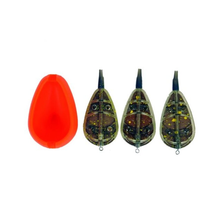 Method Feeder Kit - complete set met 2 in-line feeders en Quick Release mould