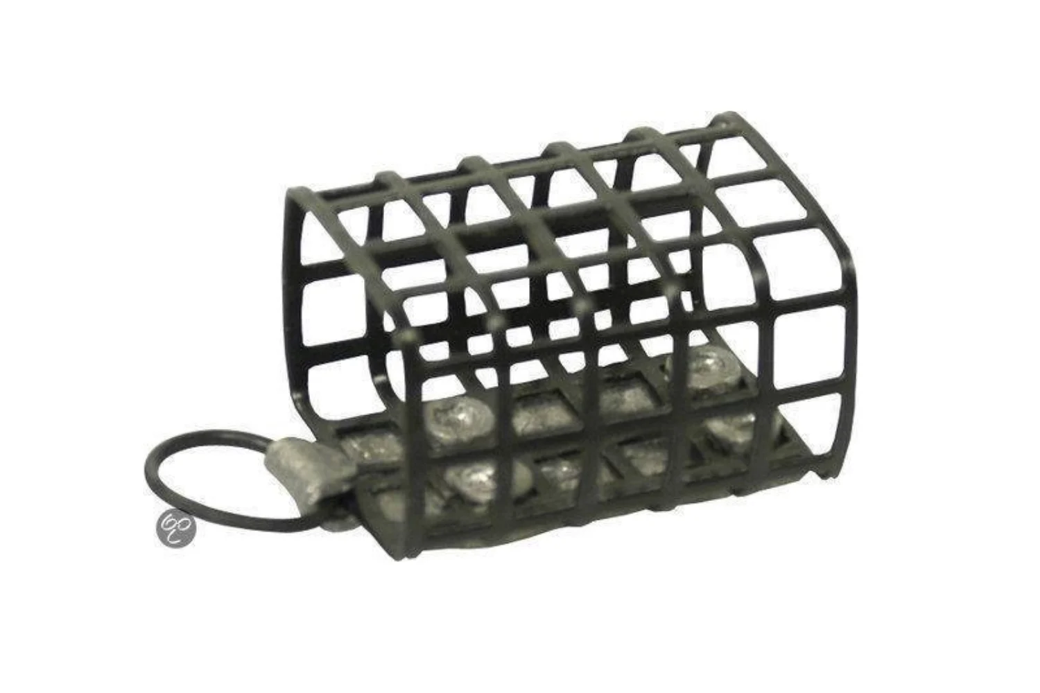 ALBATROS Block Feeder 50 gram - stevige metalen voerkorf met vierkante vorm en matte afwerking