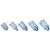 Speedkorf - metalen feeder met centrale loodkop voor stabiele en verre worpen, verkrijgbaar in 20 t/m 60 gram