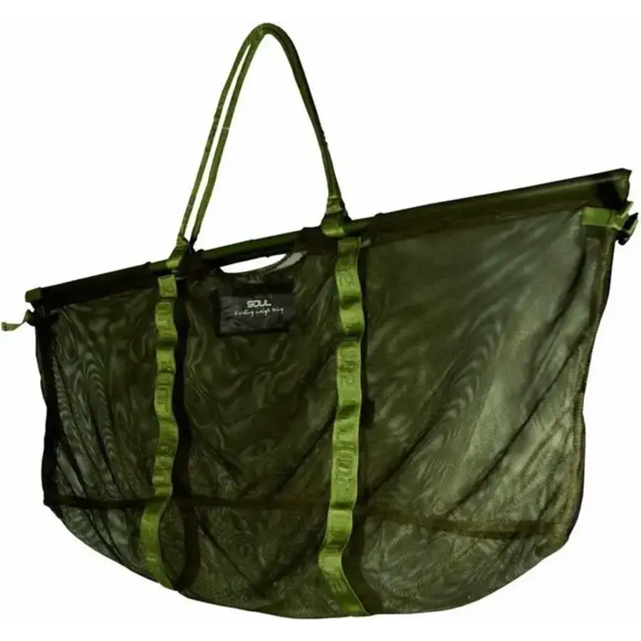 Folding Weigh Sling - opvouwbare weegzak met ritsen en gaasdoek, inclusief nylon opberghoes