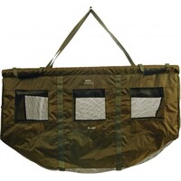 Floating Retainer Sling - drijvende bewaar- en weegzak met neopreen grepen en bankstick connectors, inclusief nylon opberghoes