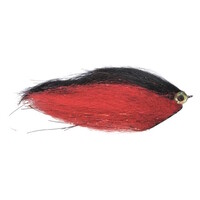 Weedless Pike Fly - weedless streamer met offsethaak 5/0 voor roofvissen