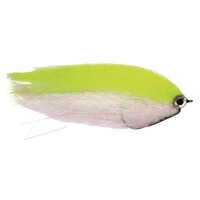 Weedless Pike Fly - weedless streamer met offsethaak 5/0 voor roofvissen